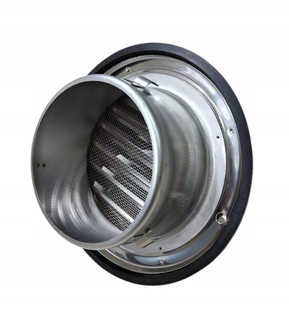 Zestaw wentylacyjny przez ścianę 100 Wywietrznik Ścienny WENTYLATOR WTYCZKĄ