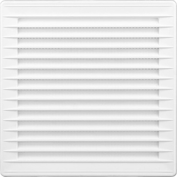 KRATKA WENTYLACYJNA fi 100 BIAŁA Kratka Wentylacyjna 17x17 Wpinana w Kanał