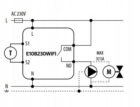 REGULATOR TEMPERATURY WIFI STEROWNIK ENGO TERMOSTAT PODTYNKOWY E10