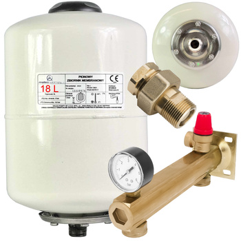 NACZYNIE PRZEPONOWE WZBIORCZE 18L GRUPA BEZPIECZEŃSTWA CWU ZŁĄCZE 14124746642