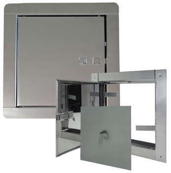 DRZWICZKI KOMINOWE DO WYCZYSTKI 14x14 Rewizyjne Nierdzewne|Wyczystka Komina