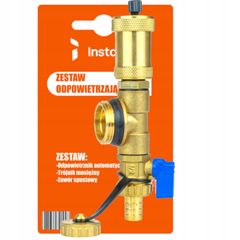 ZESTAW ODPOWIETRZAJĄCO SPUSTOWY ROZDZIELACZA ODPOWIETRZNIK AUTOMATYCZNY