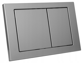 PRZYCISK DO SPŁUCZKI WC CHROM MAT Przycisk Spłukujący