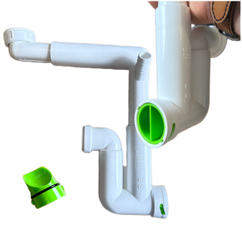 Półsyfon Leanloc umywalkowy oszczędzający miejsce PREVEX