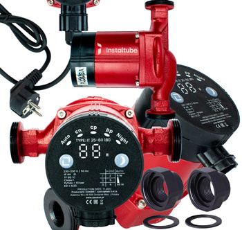 POMPA OBIEGOWA CYRKULACYJNA 25-60/180 180 6m ELEKTRONICZNA ENERGOOSZCZĘDNA