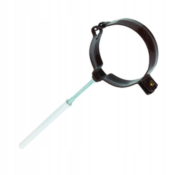 UCHWYT RYNNY 100x8x100 UCHWYT DO RYNIEN BRĄZ KOŁEK Rynny Kaczmarek Karolina