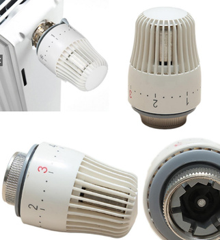 GŁOWICA TERMOSTATYCZNA DO GRZEJNIKA POKRĘTŁO M30x1,5 TERMOSTAT GRZEJNIKOWY