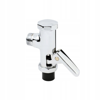 AUTOMAT SPŁUKUJĄCY WC ZAWÓR DO SPŁUCZKI PISUARU 3/4 CHROM SPŁUCZKA SOLIDNY