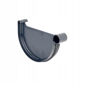 ZAŚLEPKA RYNNY 100 DENKO RYNNOWE UNIWERSALNE GRAFIT Rynny Kaczmarek Karolin