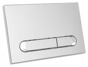 PRZYCISK DO SPŁUCZKI WC Cersanit CHROM POŁSYK Przycisk Spłukujący do WC