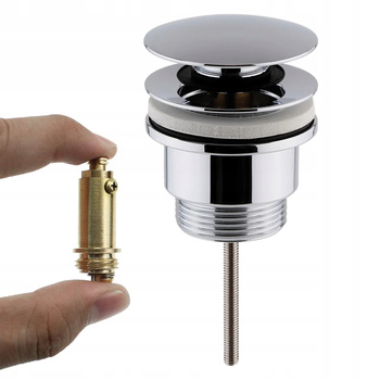 KOREK KLIK KLAK DO UMYWALKI BEZ PRZELEWU KOREK UMYWALKOWY