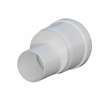 RICOM REDUKCJA MIMOŚRODOWA 60/80 Z USZCZELKĄ SPALINOWA DO ZMIANY ŚREDNICY