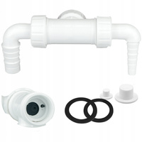 SYFON PODWÓJNY PRALKI i SUSZARKI / ZMYWARKI 1 " BOKADA ANTYODOROWA ZAWÓR