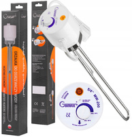 GRZAŁKA DO BOJLERA Z TERMOSTATEM 2,5kW 2500W 5/4'' ELEMENT GRZEJNY Z MIEDZI