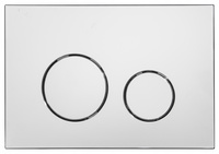 Przycisk do stelaża spłukujący chrom połysk KK-POL