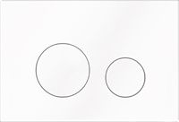 PRZYCISK DO SPŁUCZKI WC Cersanit BIAŁY POŁYSK M11 Przycisk Spłukujący do WC