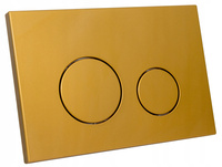 PRZYCISK DO SPŁUCZKI WC Cersanit ZŁOTY POŁYSK M11 Przycisk Spłukujący do WC