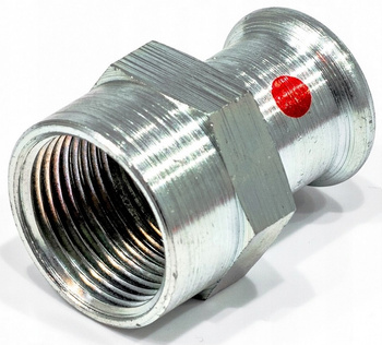 MUFA 35 x 1 1/4 GW NYPEL ZACISK SANHA STAL WĘGLOWA ZŁĄCZKA STEEL PRESS