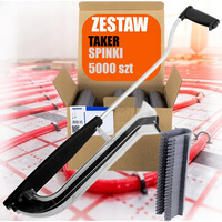 TAKER DO PODŁOGÓWKI UPONOR TACKER CAPRICORN + 5000 szt SPINKI DO PODŁOGÓWKI 13421147013