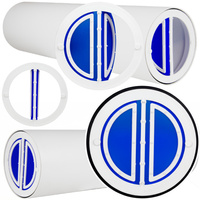 KLAPA ZWROTNA Z MAGNESEM 125 DO OKAPU Magnetyczna Zawór Zwrotny Magnes