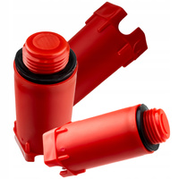 KOREK DO PRÓB SZCZELNOŚCI 1/2" CZERWONY KOREK DO PRÓB CIŚNIENIA + USZCZELKA