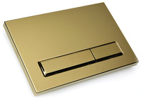 Przycisk M08 brązowy złoty chrom połysk KK-POL do spłuczki CERSANIT