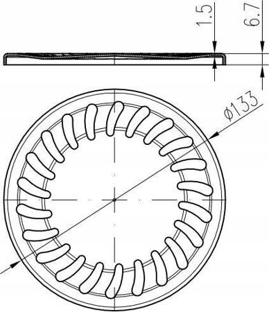 KRATKA ŚCIEKOWA Z SYFONEM 110 Kratka Odpływowa 15x15 SUCHY SYFON ANTYZAPACH